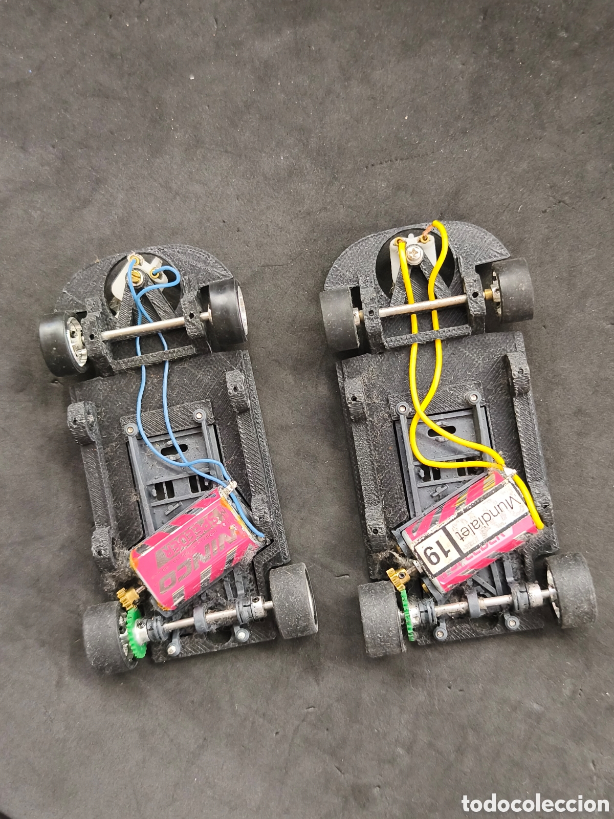 Slot Cars: 2 Motores con chasis...