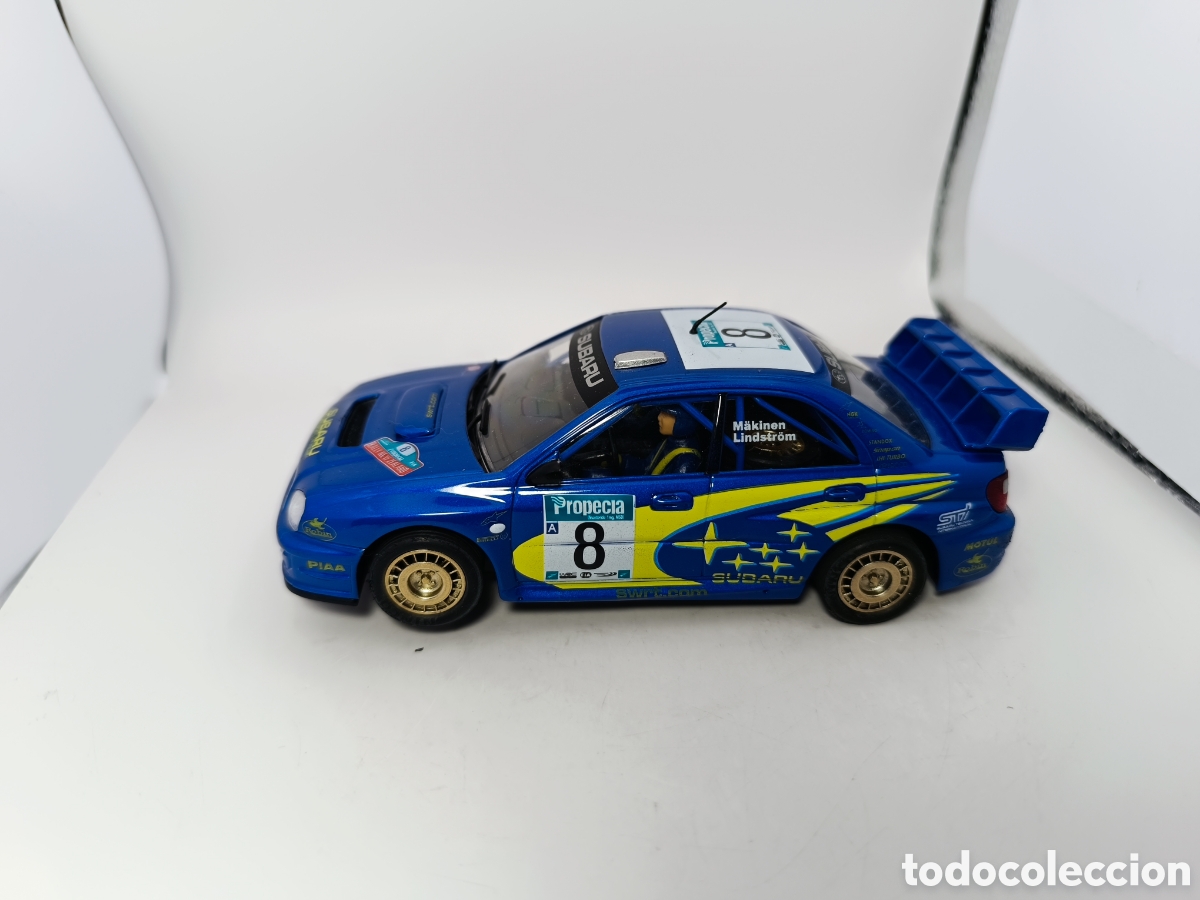 Slot Cars: NINCO SUBARU IMPREZA WRC MAKINEN NEW ZEELAND