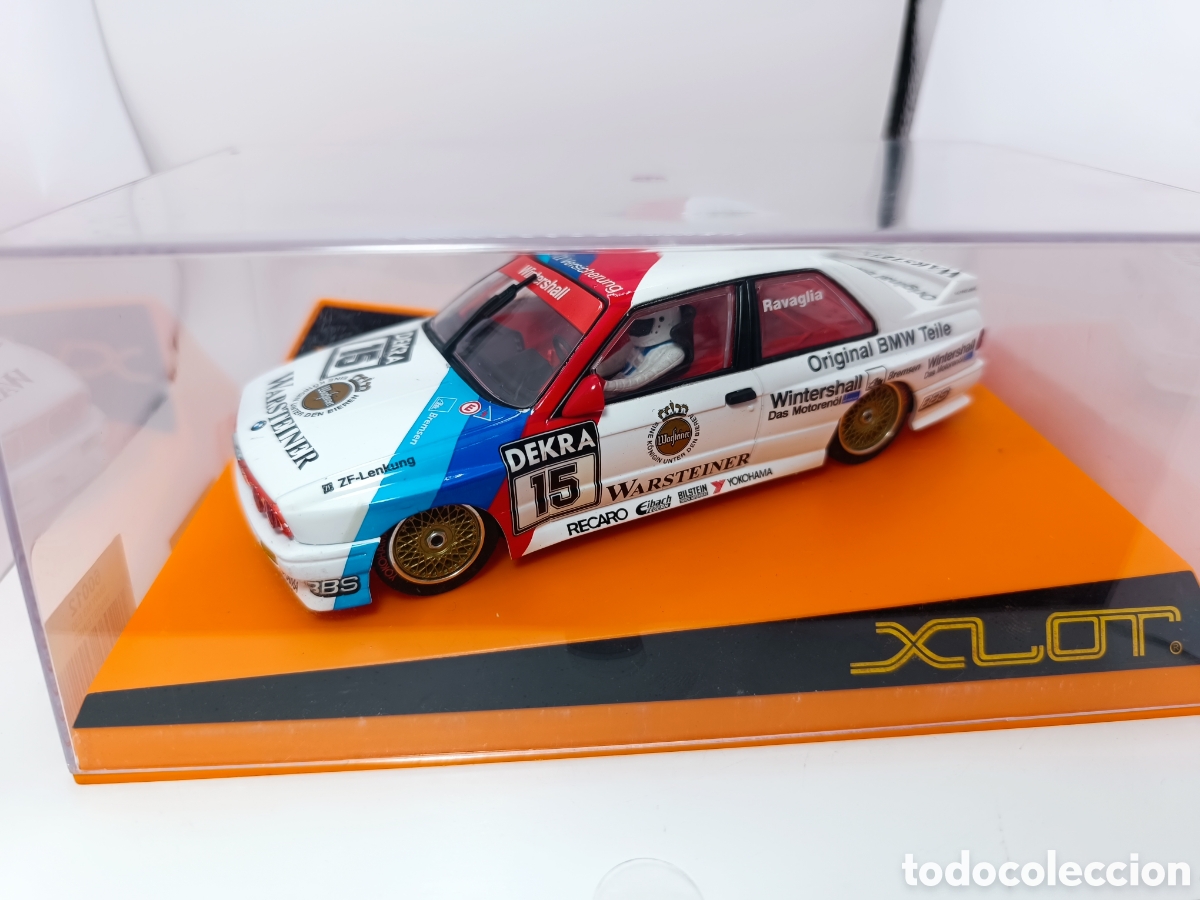Slot Cars: XLOT BMW M3 E30 WARSTEINER NINCO 1/28