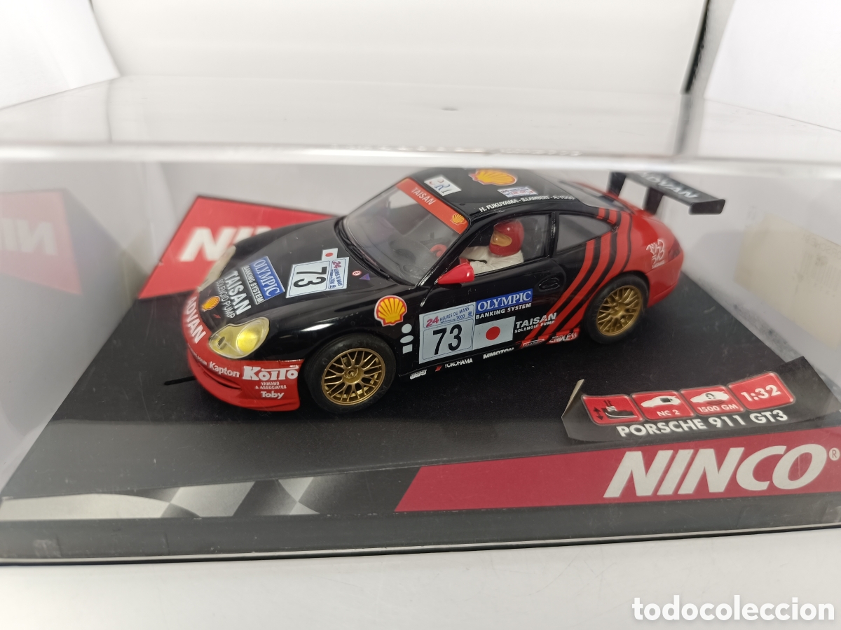 Slot Cars: NINCO PORSCHE 911 GT3R TAISAN 50241