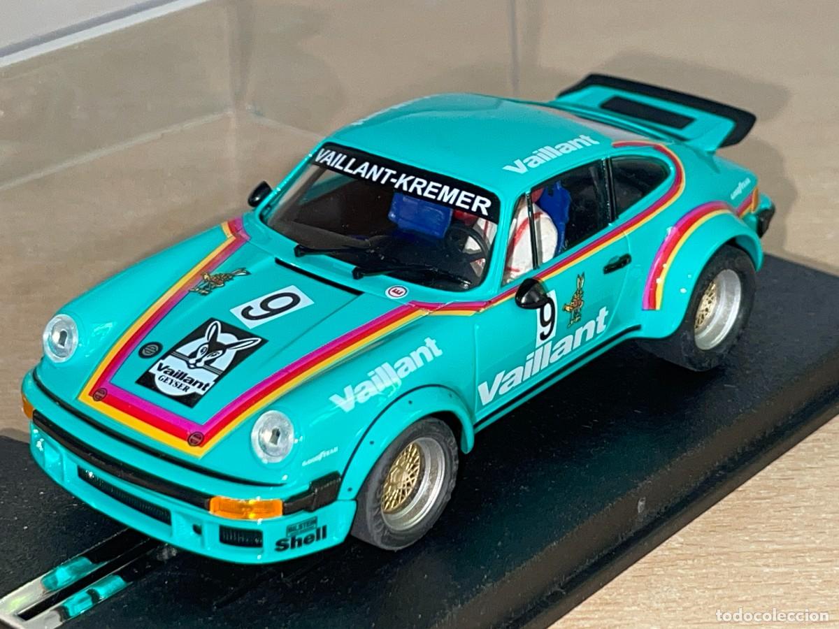 Slot Cars: 2011- Scalextric NINCO Porsche 934 Vaillant - Kremer #9 Ref. 50331 Made in Spain 1:32 slot car