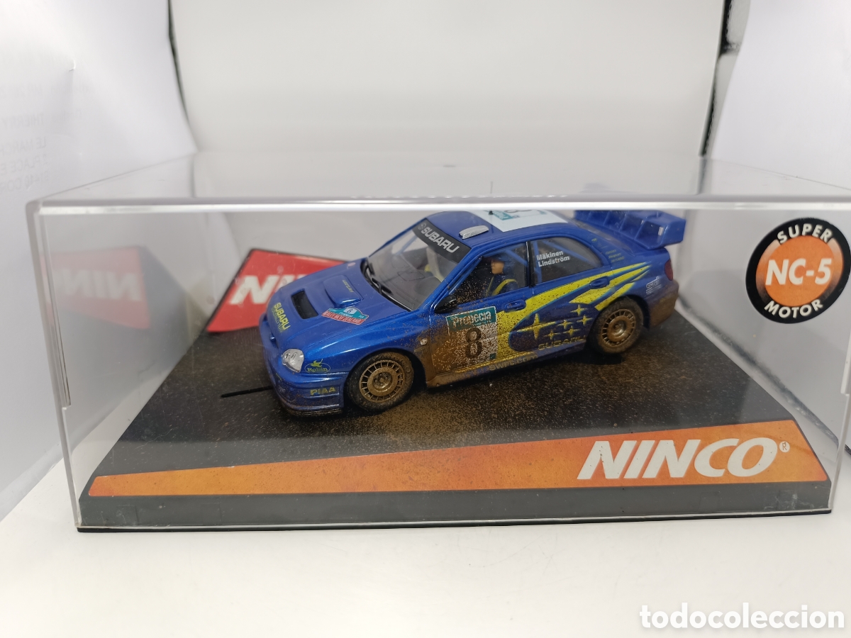 Slot Cars: NINCO SUBARU IMPREZA WRC NEW ZEELAND'03 MUDDY 50330