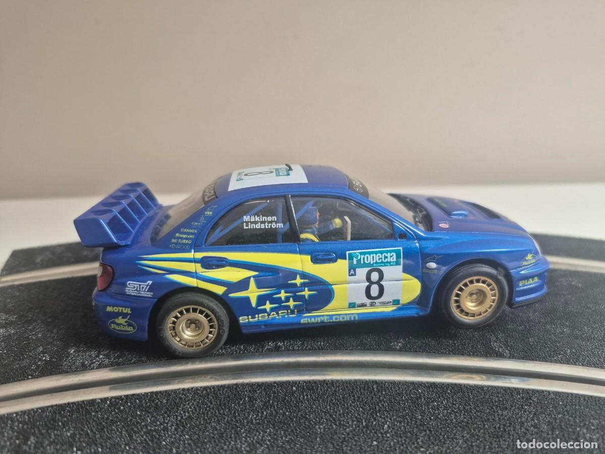 Slot Cars: SCALEXTRIC NINCO COCHE SUBARU IMPREZA MAKINEN LINDSTROM #8 CAR MODELS SLOT
