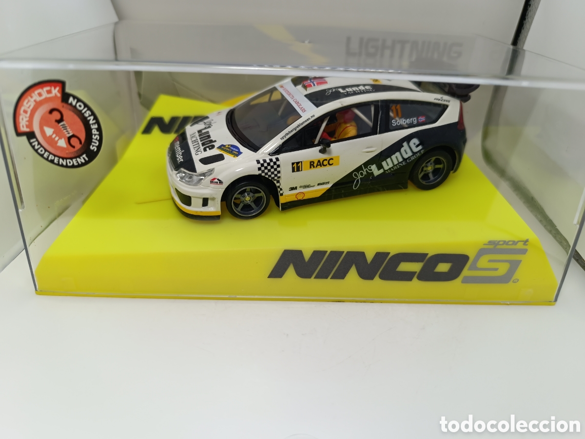 Slot Cars: NINCO CITROEN C4 WRC REMEMBER LIGHTNING 50547