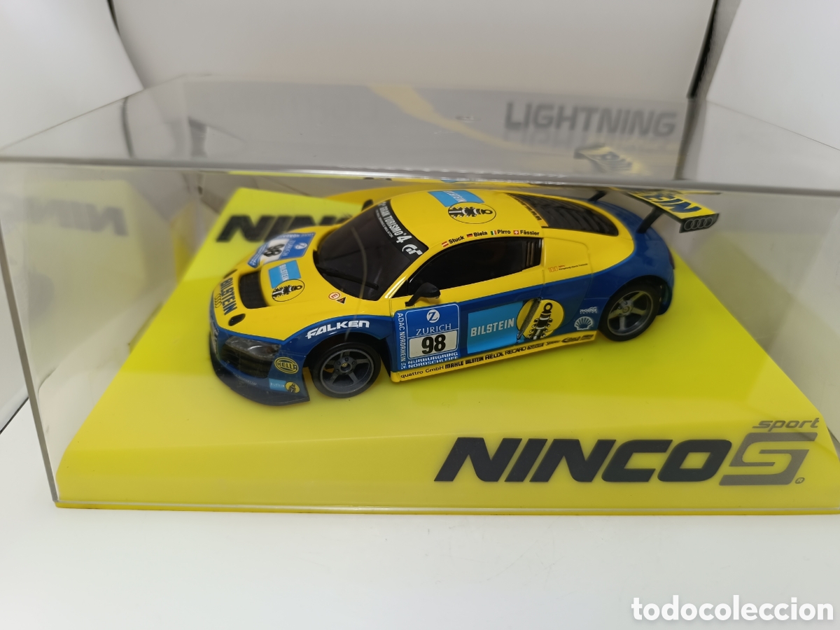 Slot Cars: NINCO AUDI R8 GT3 BILSTEIN LIGHTNING 50553