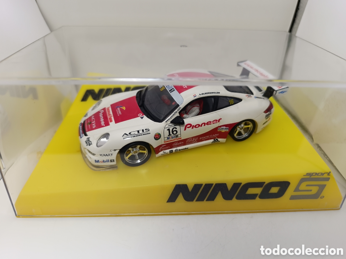 Slot Cars: NINCO PORSCHE 997 GT3 PIONEER DECORACI&Oacute;N CIRCUITO