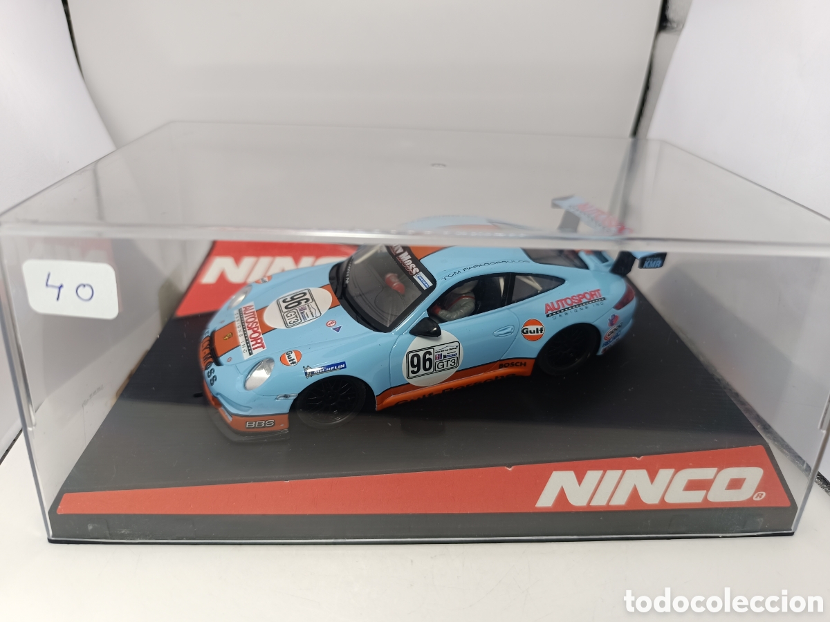 Slot Cars: NINCO PORSCHE 997 GULF 50488