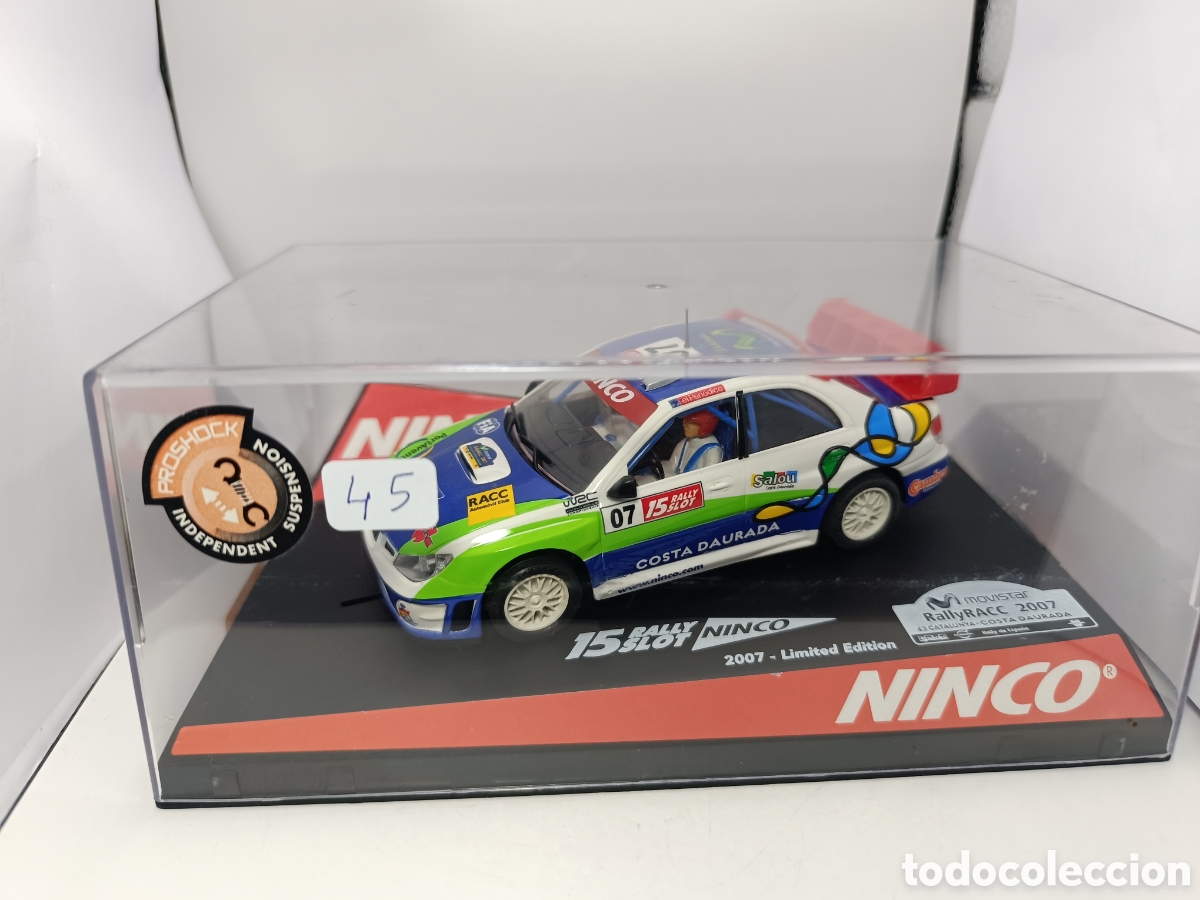 Slot Cars: NINCO SUBARU IMPREZA WRC COSTA DAURADA'07 50471