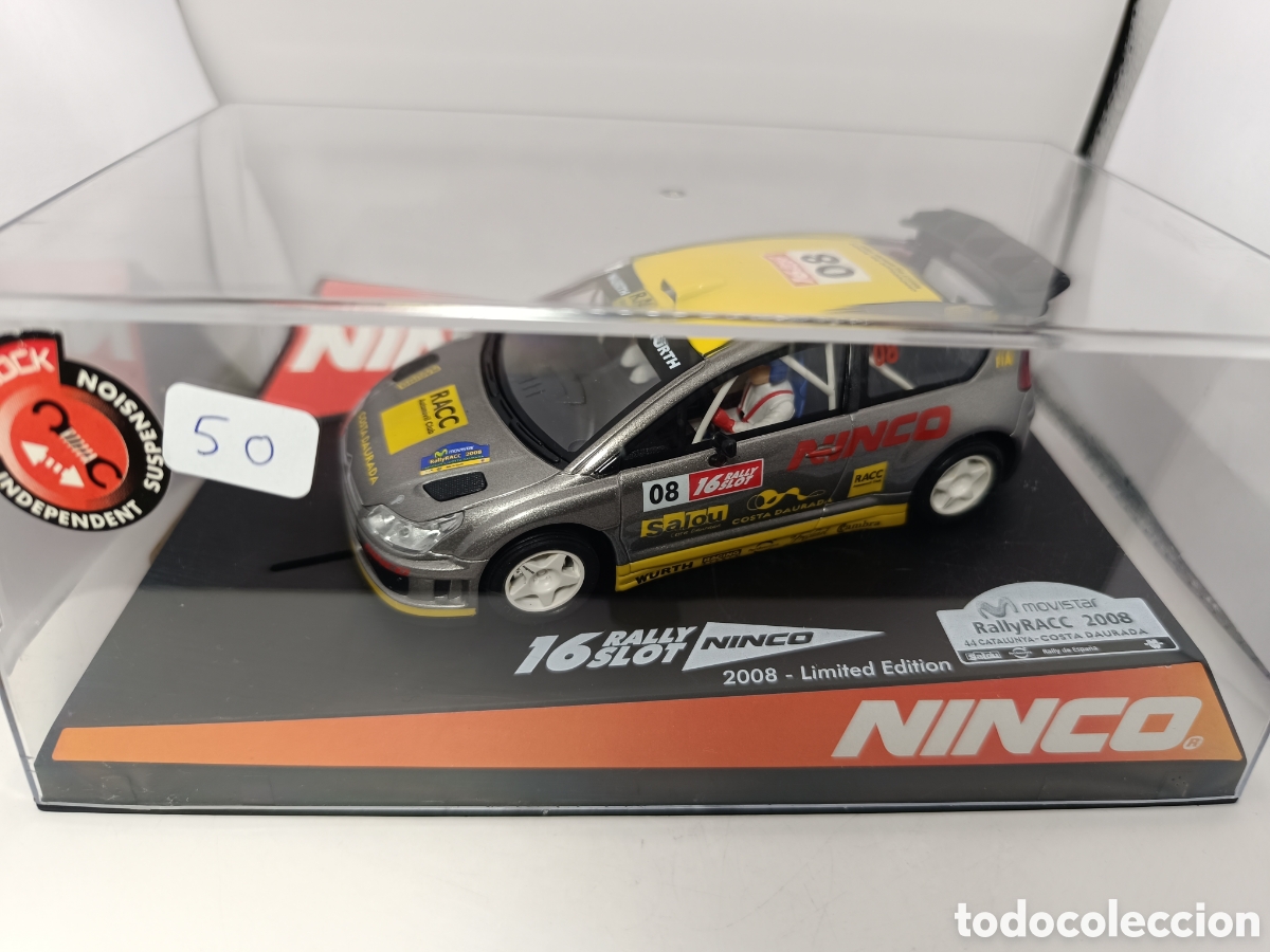 Slot Cars: NINCO CITROEN C4 WRC RALLY CATALUNYA'08 50510