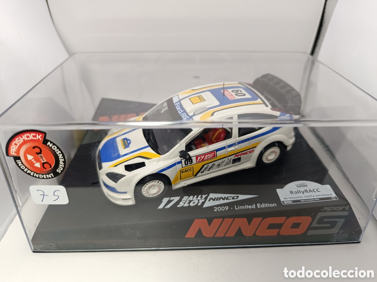 Slot Cars: NINCO FORD FOCUS WRC COSTA DAURADA'09 50537