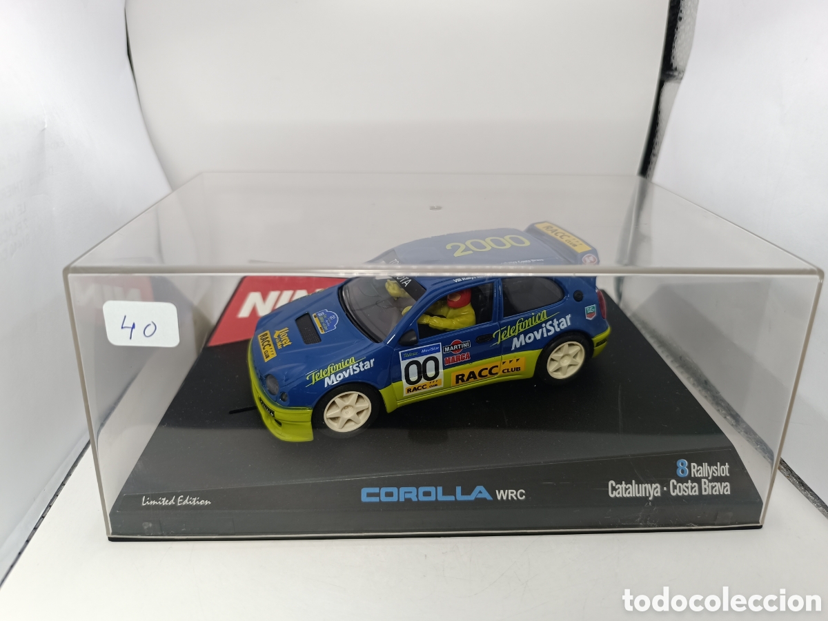 Slot Cars: NINCO TOYOTA COROLLA CATALUNYA COSTA BRAVA 00 50202