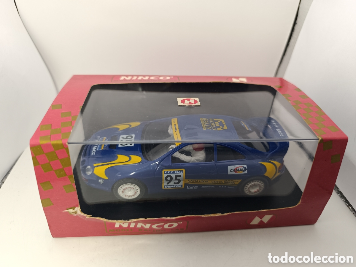 Slot Cars: NINCO TOYOTA CELICA GT4 RALLY CATALUNYA COSTA BRAVA 1995 50118