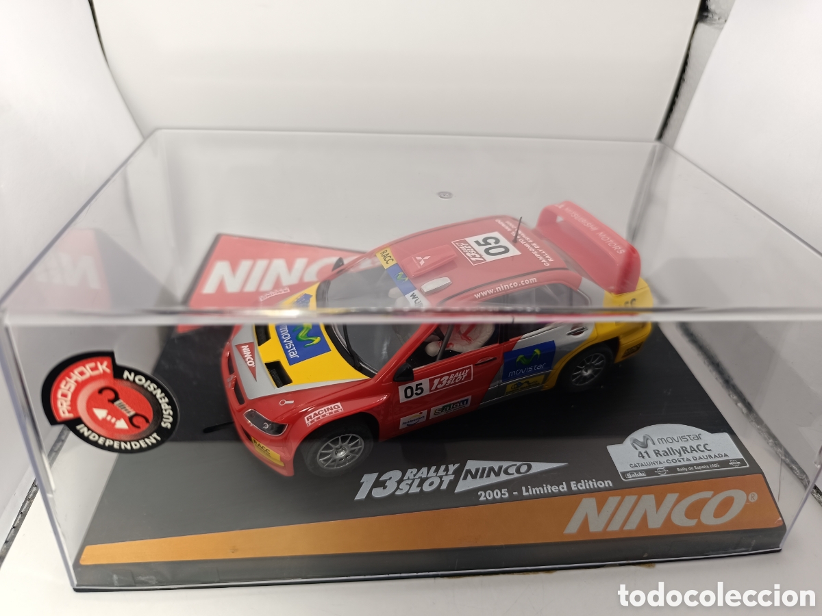 Slot Cars: NINCO MITSUBISHI LANCER WRC CATALUNYA COSTA DAURADA'05 50401
