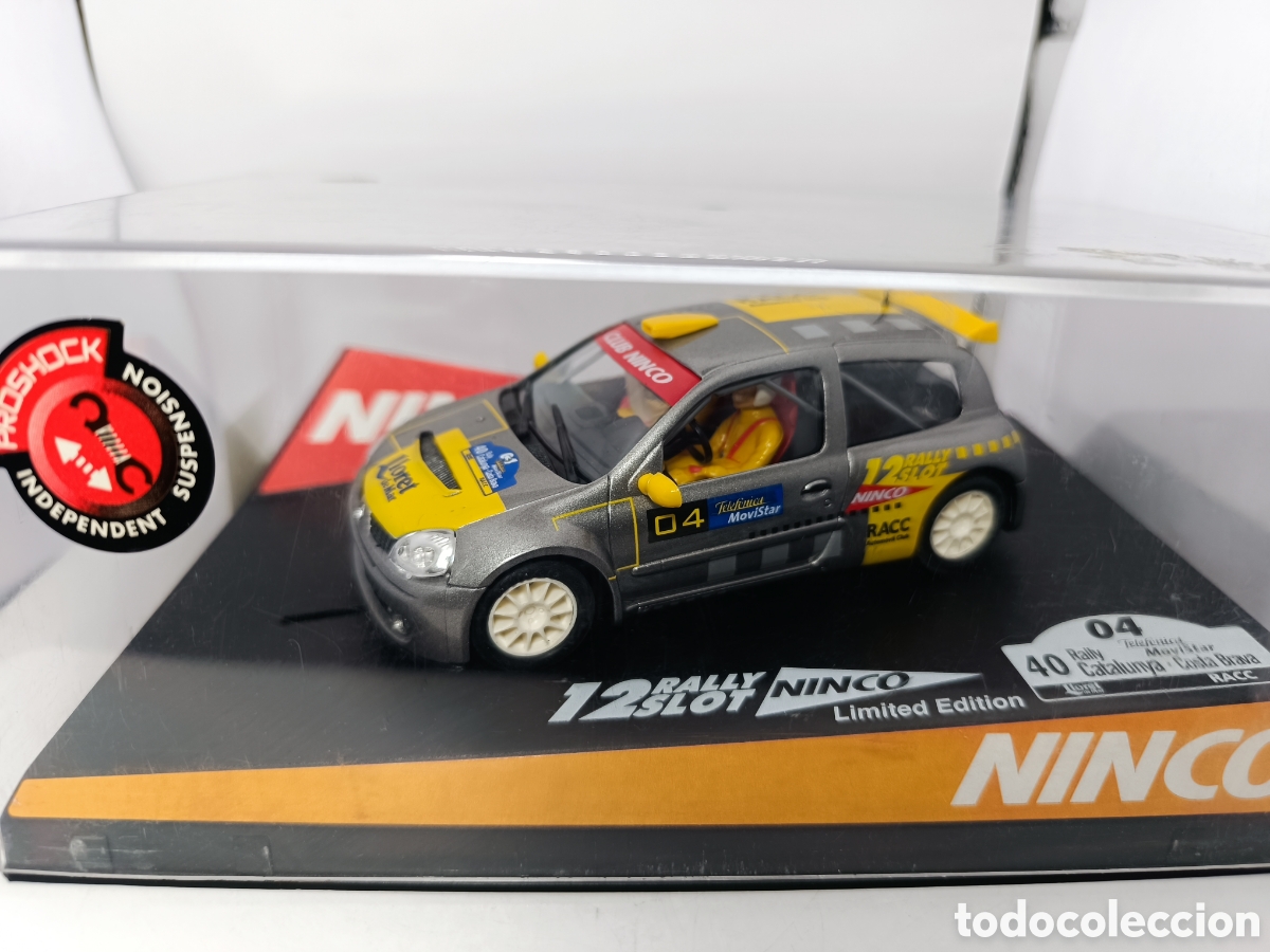 Slot Cars: NINCO RENAULT CLIO CATALUNYA COSTA BRAVA 2004 50353