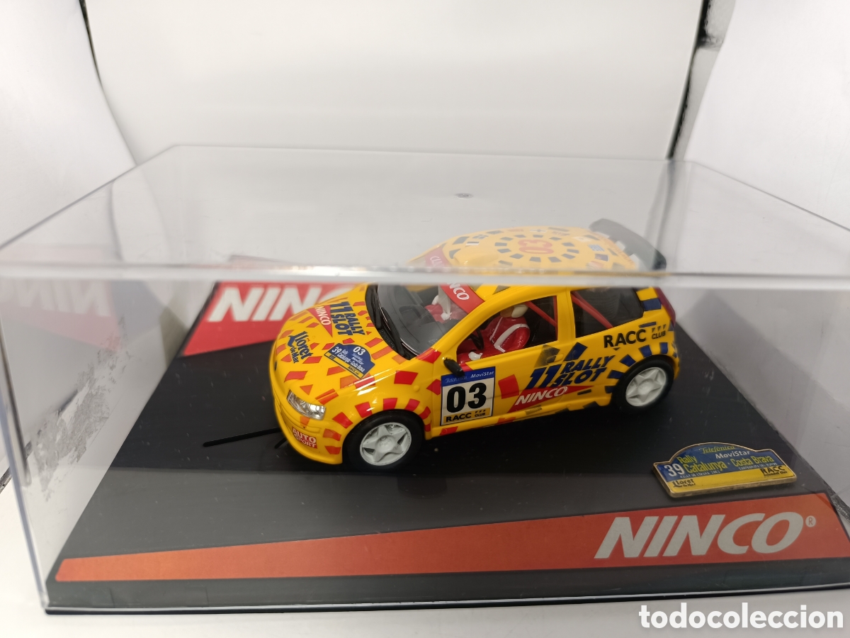 Slot Cars: NINCO FIAT PUNTO CATALUNYA COSTA BRAVA 2003 LTD ED 50315