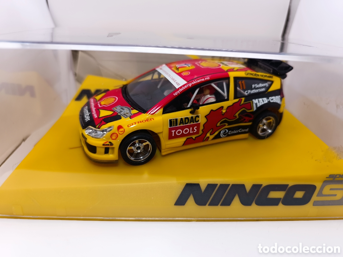 Slot Cars: NINCO CITROEN C4 WRC SHELL LIGHTNING 50574