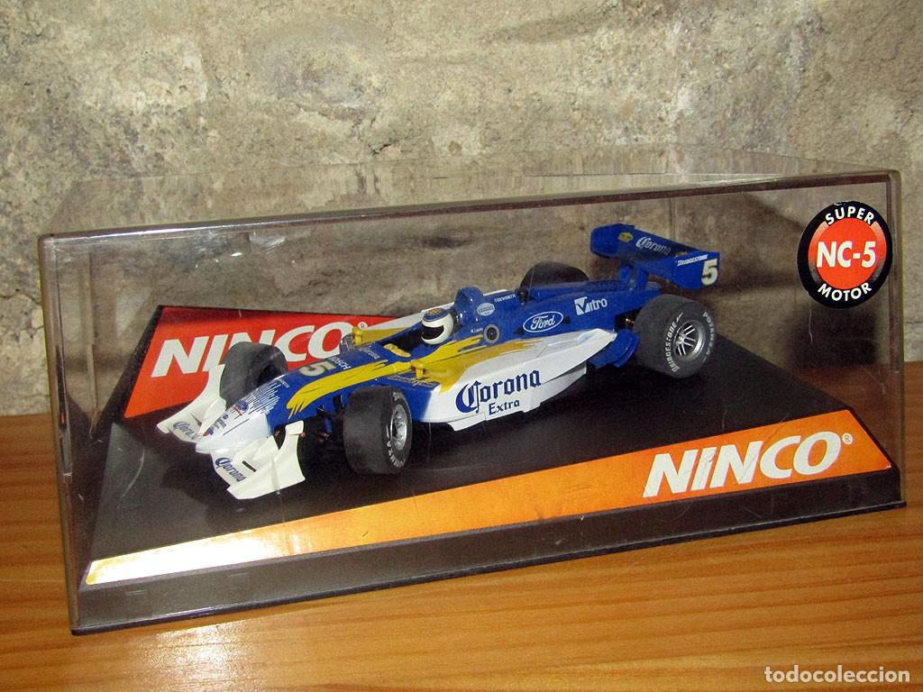 Slot Cars: SCALEXTRIC NINCO - REYNARD - FORD CORONA - 50341 - NUEVO Y EN SU CAJA ORIGINAL