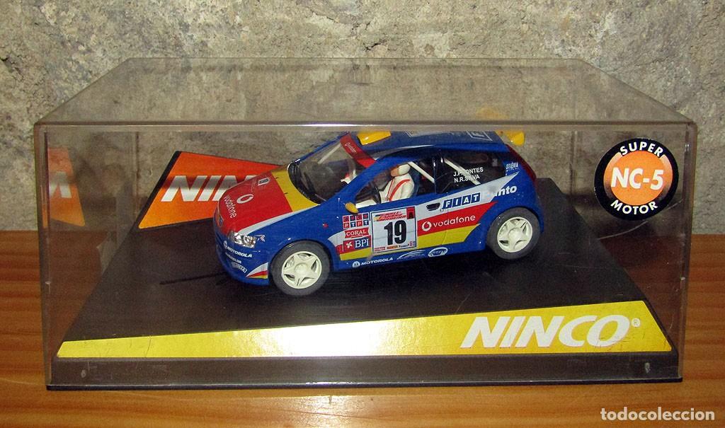 Slot Cars: SCALEXTRIC NINCO - FIAT PUNTO SUPER 1600 VODAFONE - 50336 - NUEVO Y EN SU CAJA ORIGINAL
