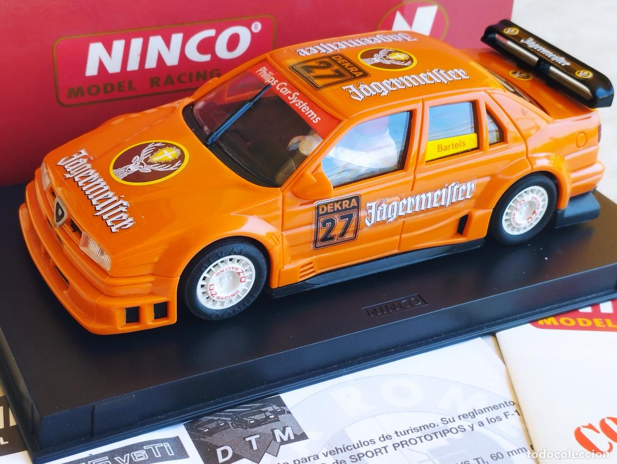 Slot Cars: ALFA ROMEO 155 DTM DE NINCO CON SU CAJA Y CATALOGO LOS PRIMEROS NINCO