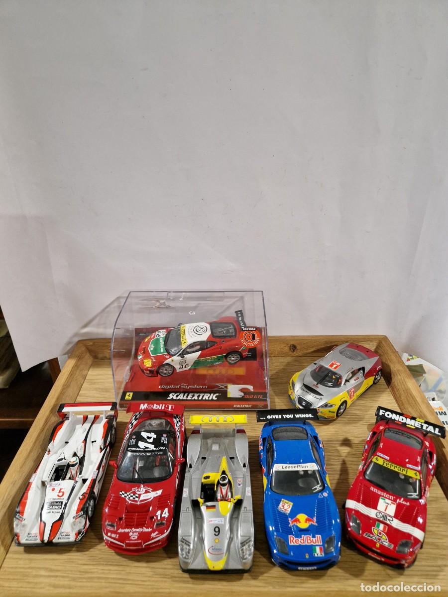Slot Cars: 7 coches scalextric.