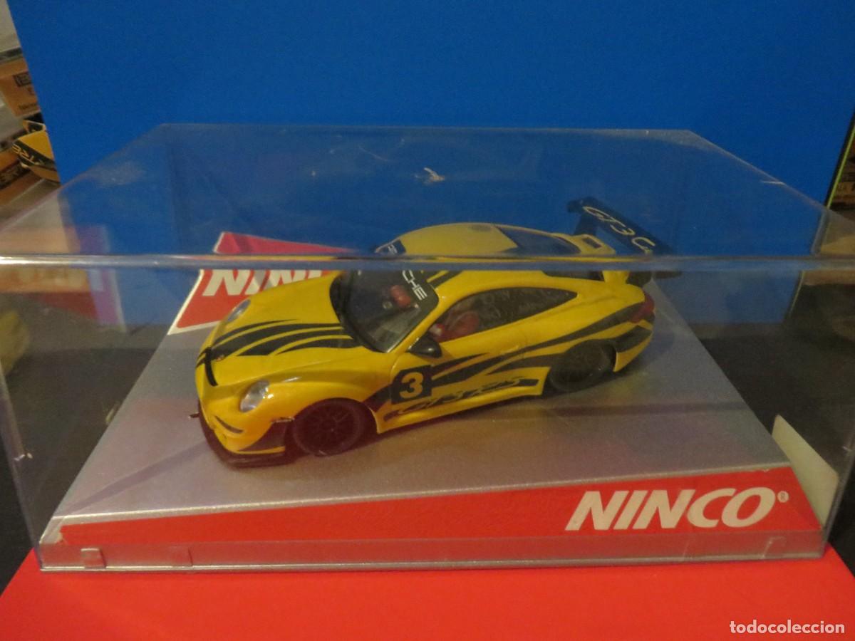 Slot Cars: PORSCHE 997 YELLOW DIGITAL. NINCO
