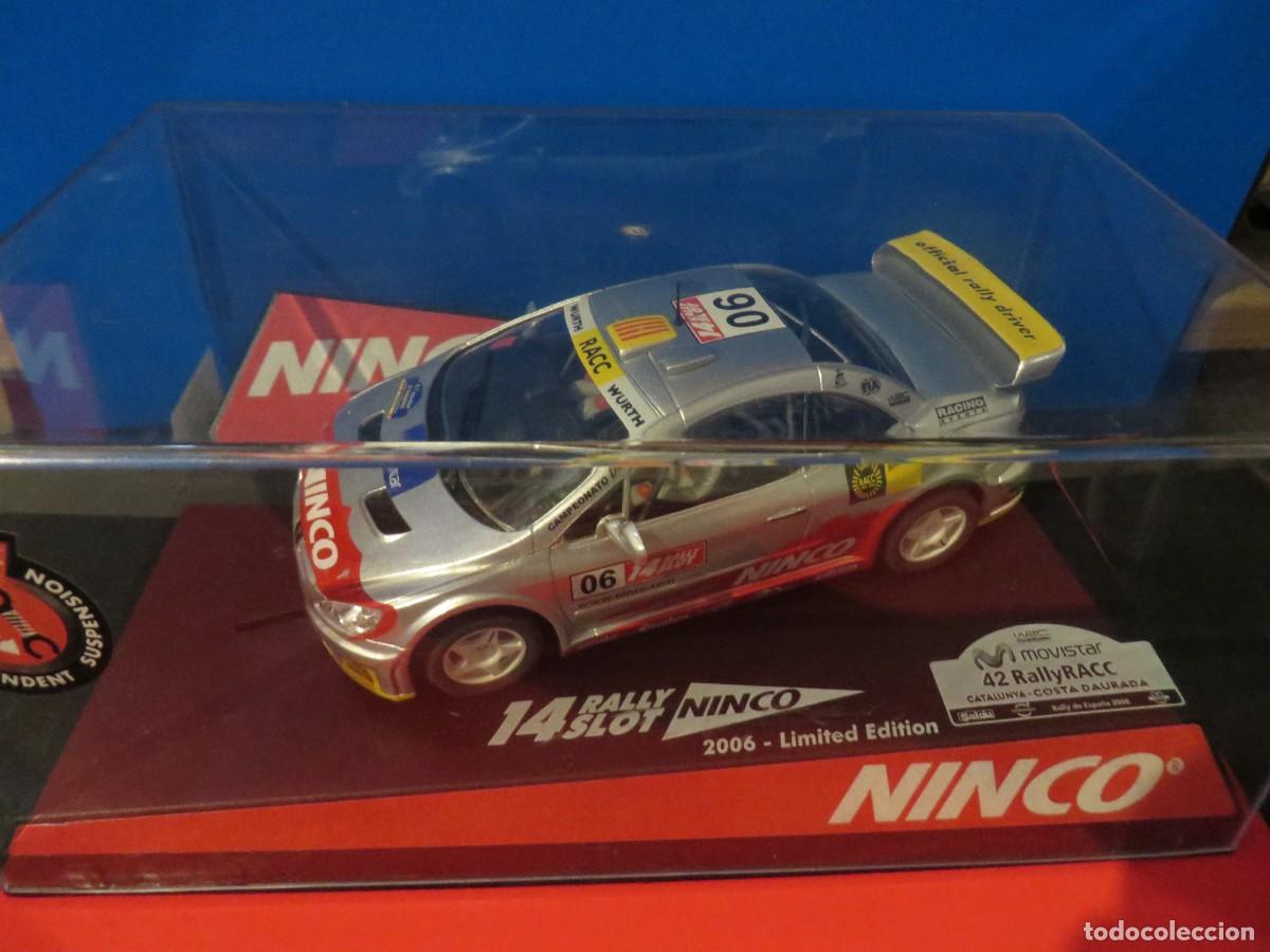 Slot Cars: PEUGEOT 307 RACC COSTA DAURADA 06. OFFICIAL RALLY DRIVER. EDICI&Oacute;N LIMITADA. NINCO