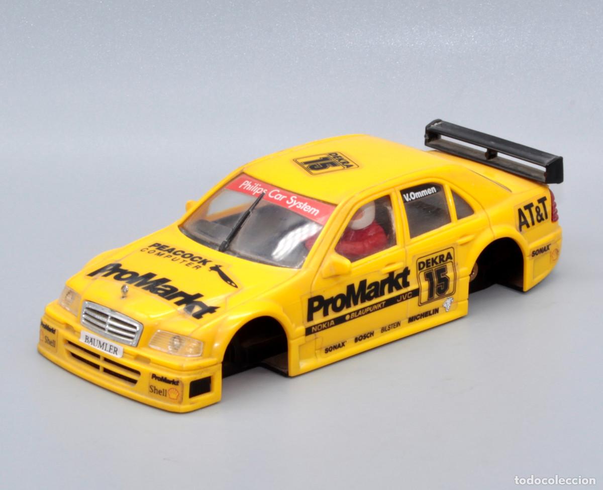 Slot Cars: Mercedes AMG C-Klasse Carrocer&iacute;a + chasis (Ninco)