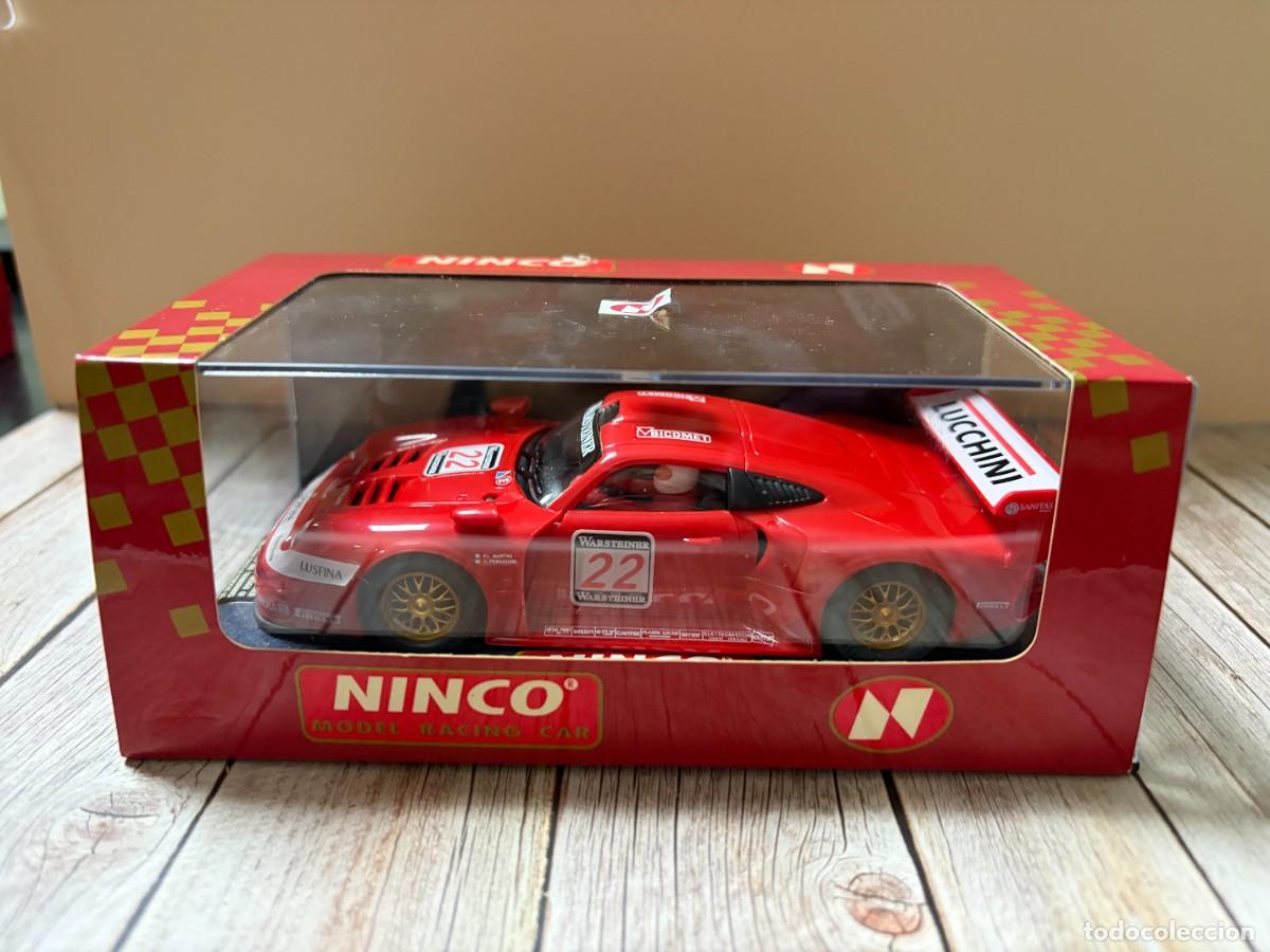 Slot Cars: NINCO. PORSCHE 911 GT1 BMS N&ordm; 22 ROJO. NUEVO. A ESTRENAR. DE COLECCIONISTA. VER FOTOS