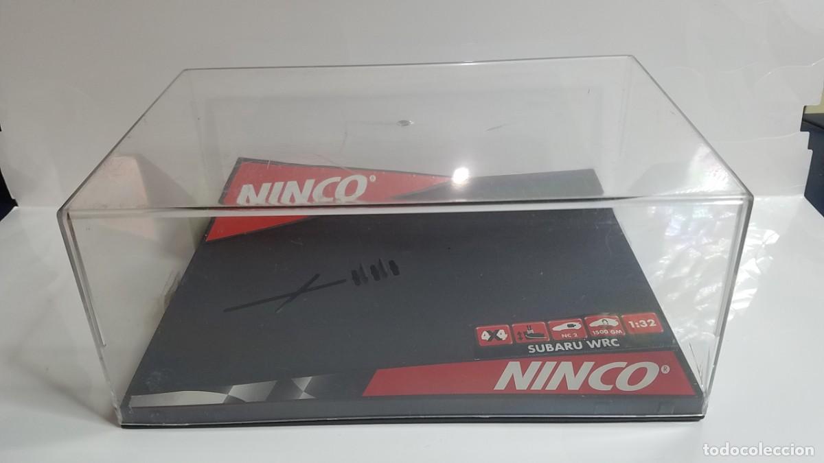 Slot Cars: SLOT SCALEXTRIC NINCO CAJA O URNA COCHE SUBARU WRC MONTECARLO 2002 REF. 50260