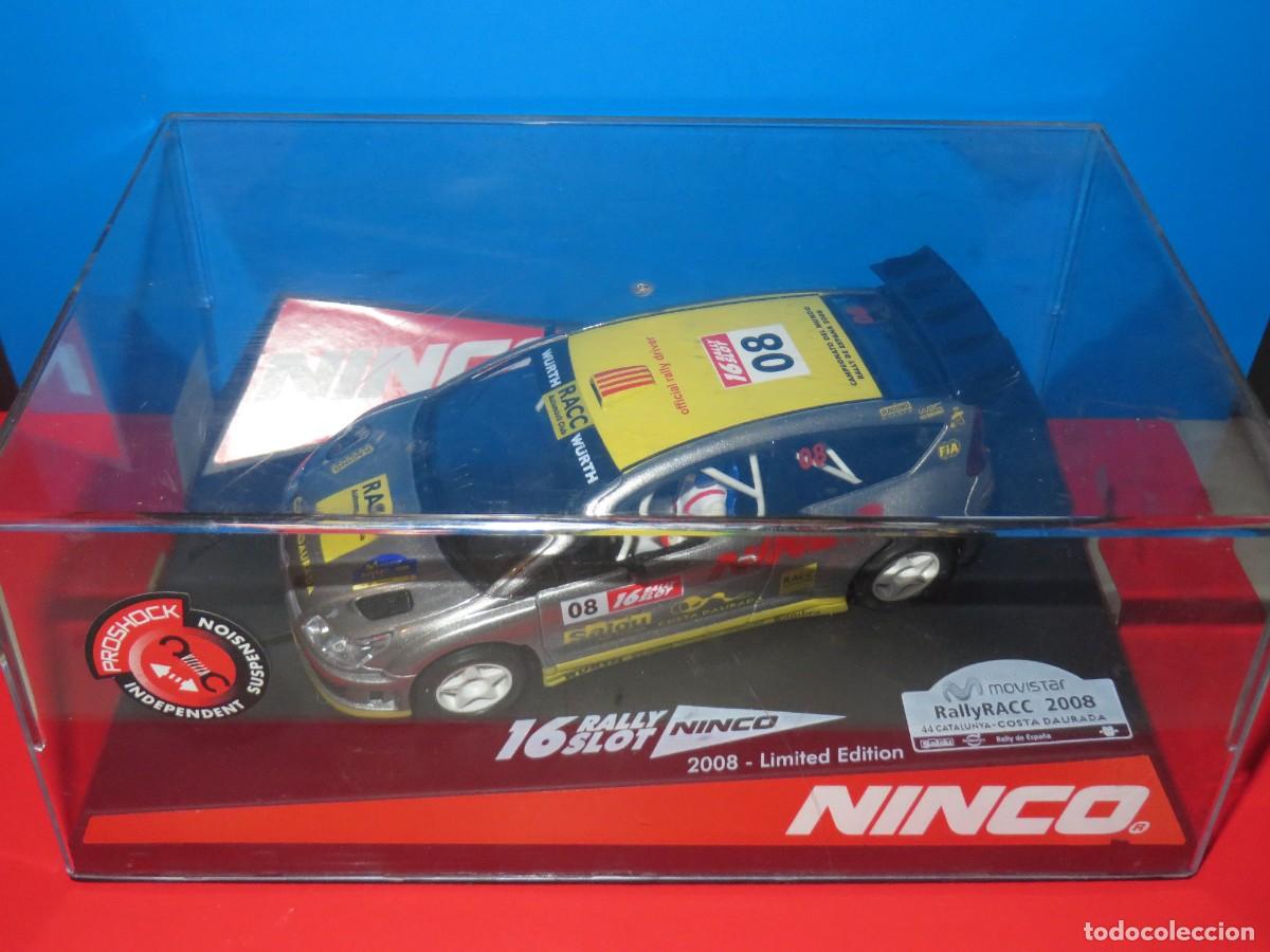 Slot Cars: CITROEN C4 WRC RALLY CATALUNYA 2008 NINCO. OFFICIAL RALLY DRIVER. EDICI&Oacute;N LIMITADA