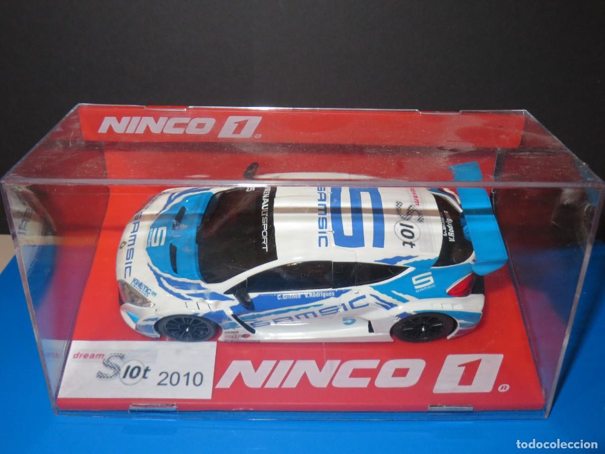 Slot Cars: RENAULT MEGANE TROPHY 09 SAMSIC DE NINCO. TROFEO DREAM SLOT 2010