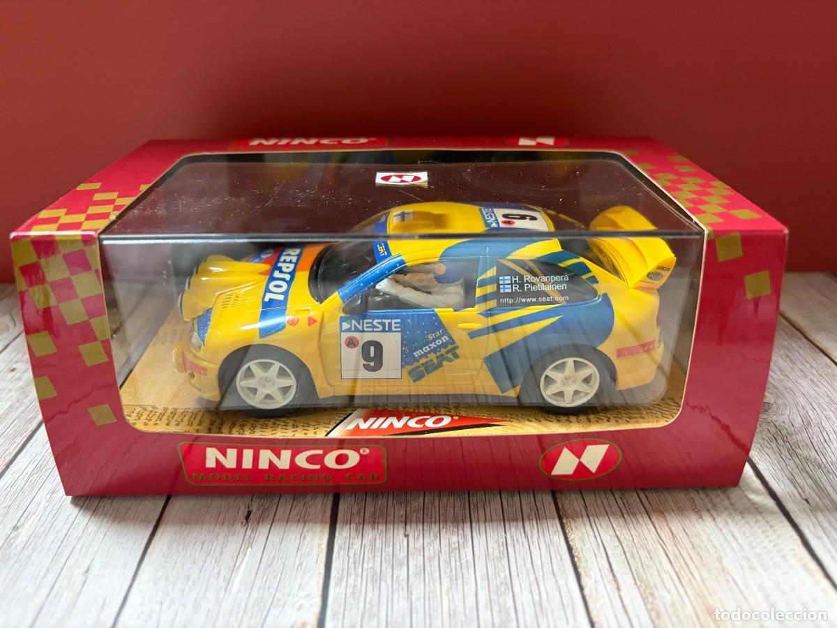 Slot Cars: NINCO. SEAT CORDOBA WRC REPSOL. AMARILLO. NUEVO. A ESTRENAR. DE COLECCIONISTA. VER FOTOS