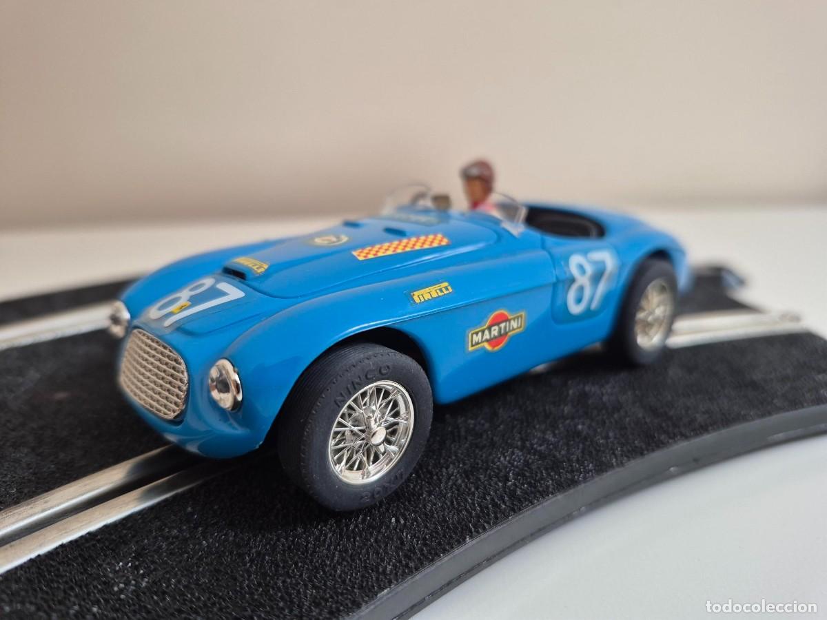 Slot Cars: SCALEXTRIC NINCO COCHE FERRARI 166 MM AZUL SLOT CAR MICROMUNDO