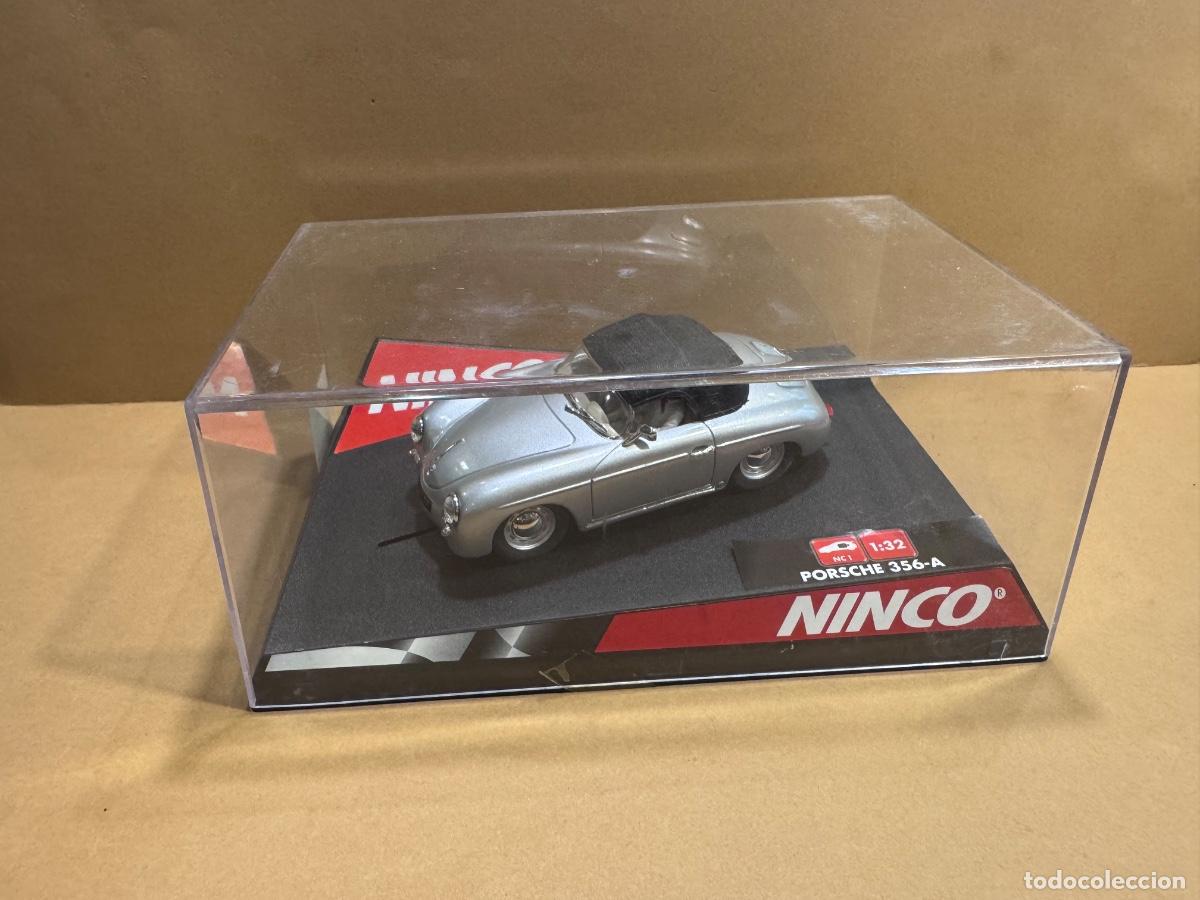 Slot Cars: COCHE NINCO TIPO SCALEXTRIC PORSCHE 356-A SPEEDSTER SILVER 50237 CON SU CAJA ORIGINAL (G)