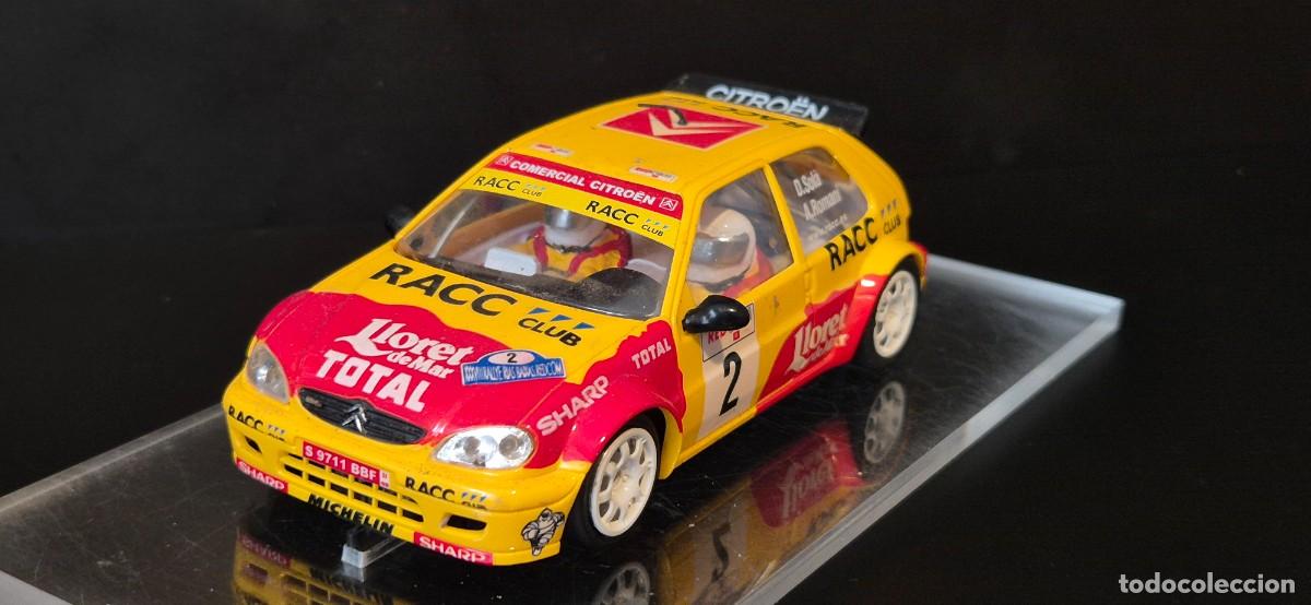 Slot Cars: NINCO CITROEN SAXO NINCO CON CHASIS 3D PREPARADO