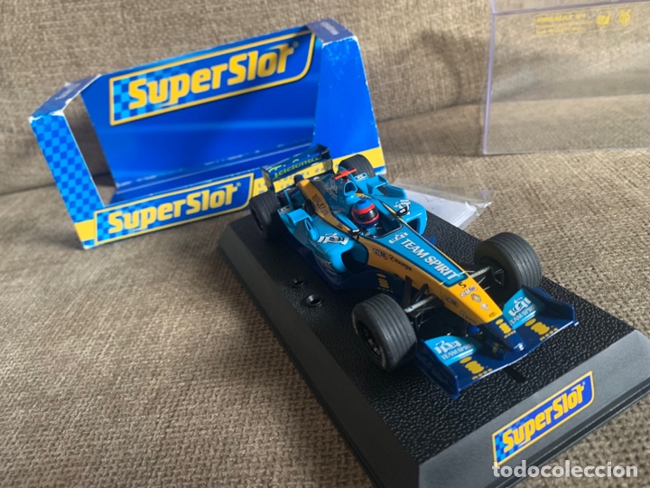 Slot Cars: Renault f1 azul n5 superslot escala 1:32 - Foto 5 - 293805463