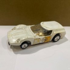Slot Cars: SLOT POLY OSI COCHE 1/32 SCARABEO COLOR BLANCO MADE IN SPAIN (G). Lote 364669881