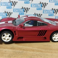 Slot Cars: SALEEN S7R TEAM SLOT SCALEXTRIC. Lote 400978294