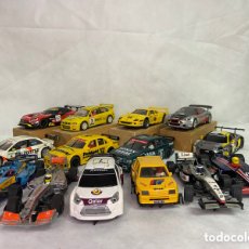 Slot Cars: LOTE DE COCHES SLOT - SCALEXTRIC, NINCO Y TECNITOYS