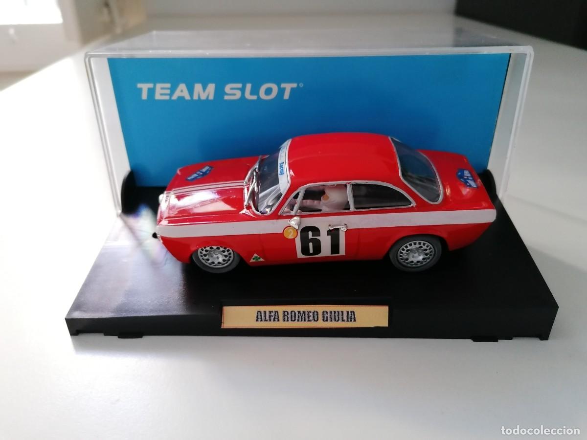 Slot Cars: Team Slot 11102 Alfa Romeo Giulia GTA Alpes 66 Nuevo
