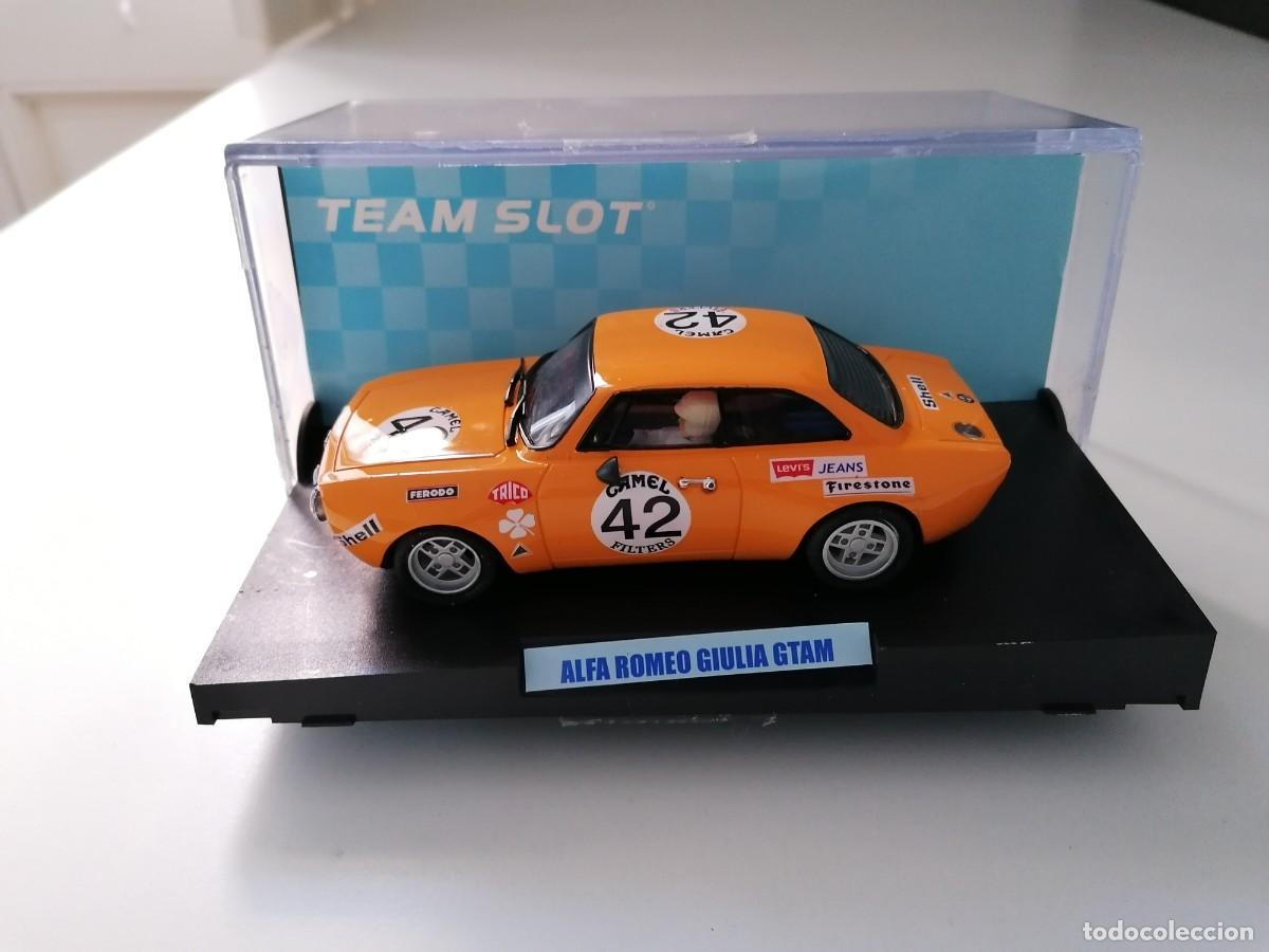 Slot Cars: Team Slot 11604 Alfa Romeo Giulia GTAM 42 Spa 1971 Nuevo