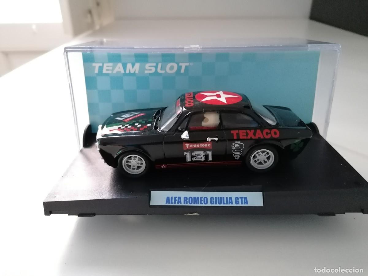 Slot Cars: Team Slot Alfa Romeo Giulia GTA Texaco Resina Nuevo