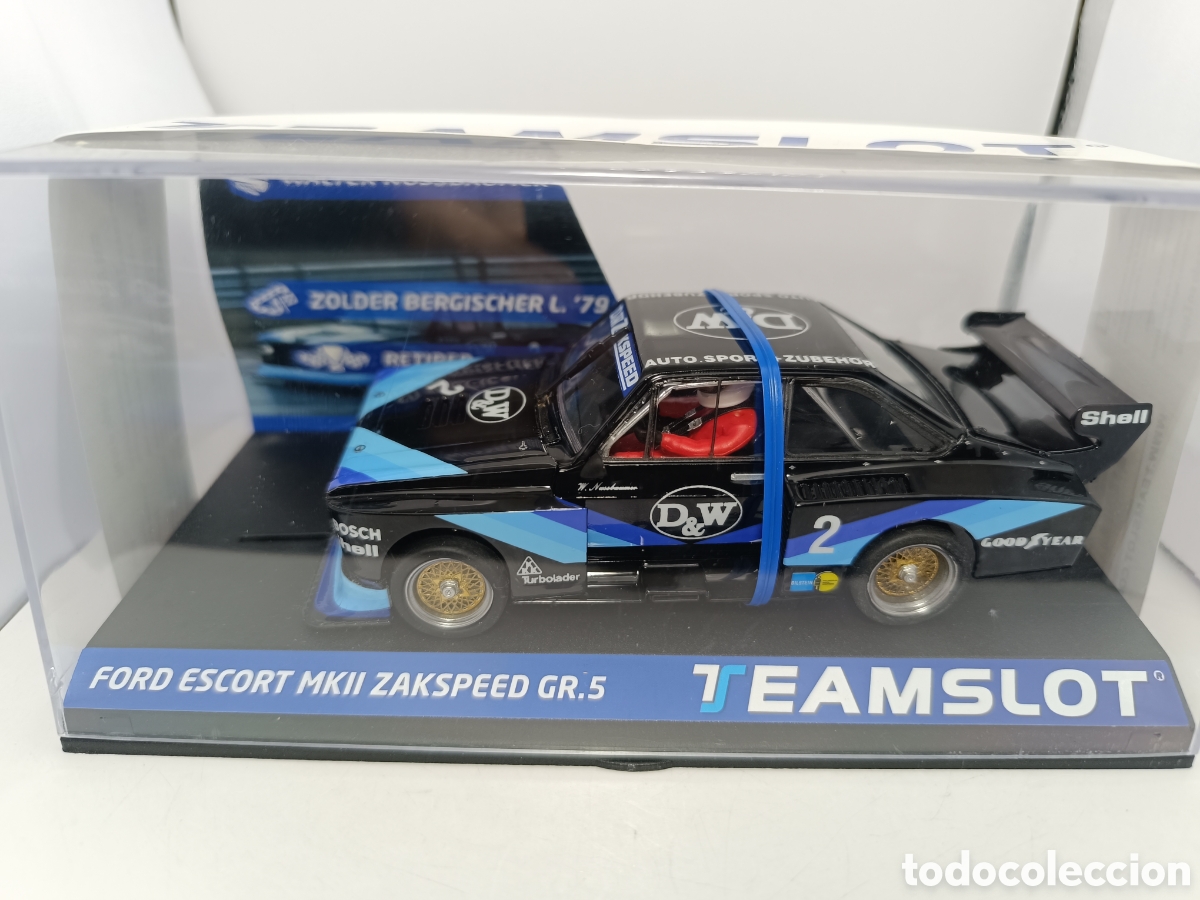 Slot Cars: TEAM SLOT FORD ESCORT MKII ZAKSPEED