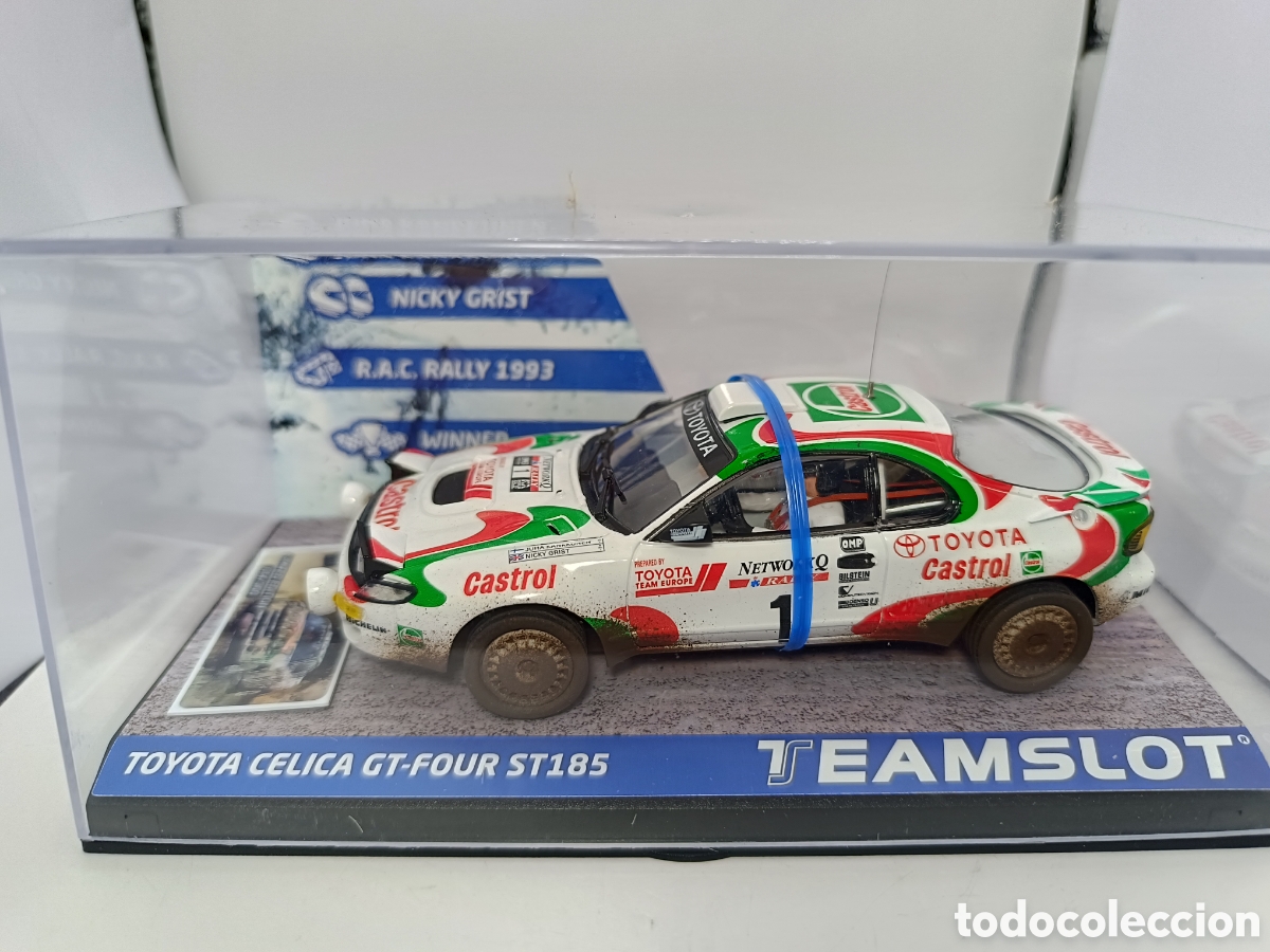 Slot Cars: TEAM SLOT TOYOTA CELICA GT FOUR ST185 RAC RALLY 1993