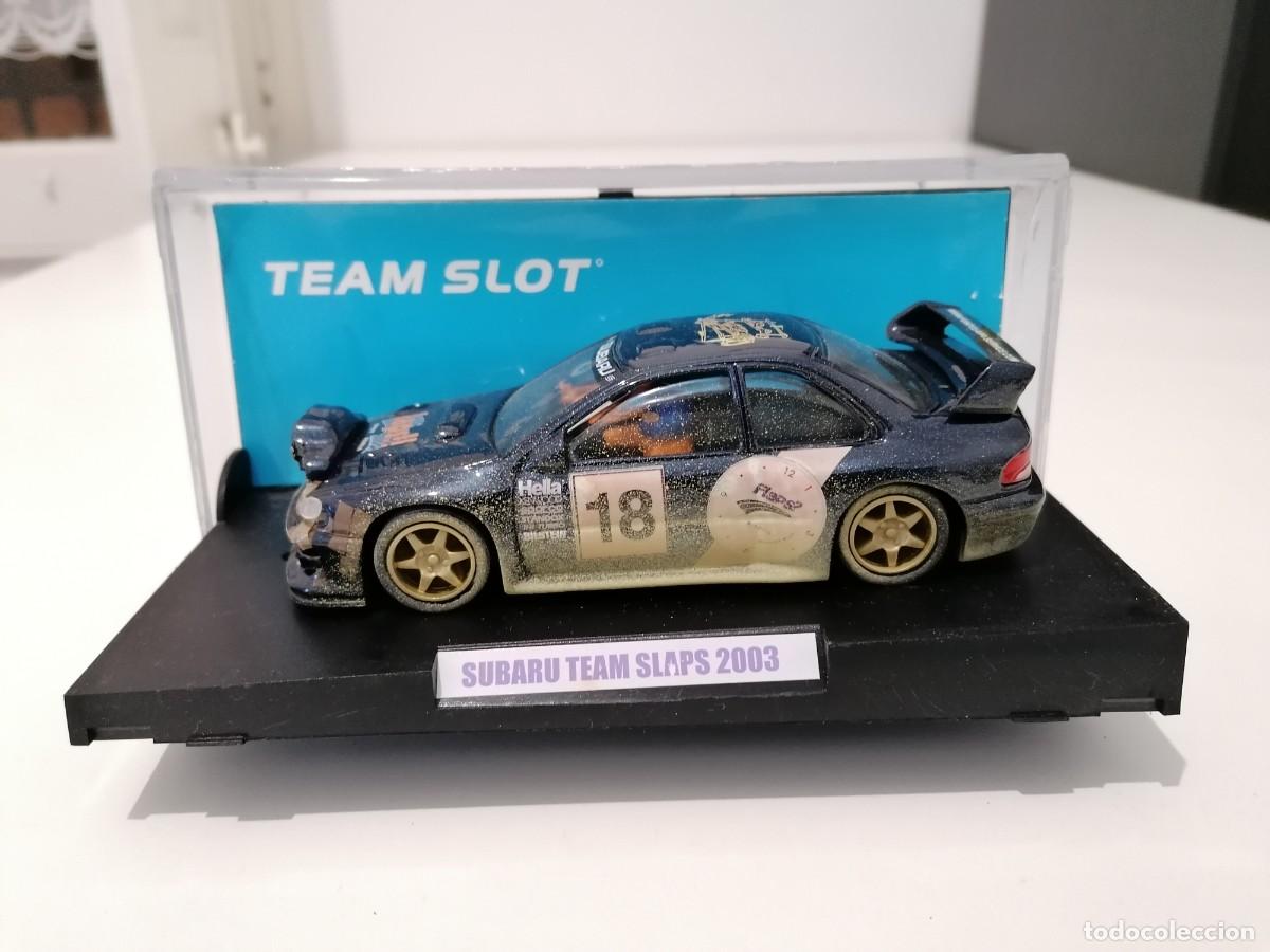 Slot Cars: Team Slot 1/32 Subaru Team Slaps 2003 Efecto Tramo Resina Nuevo