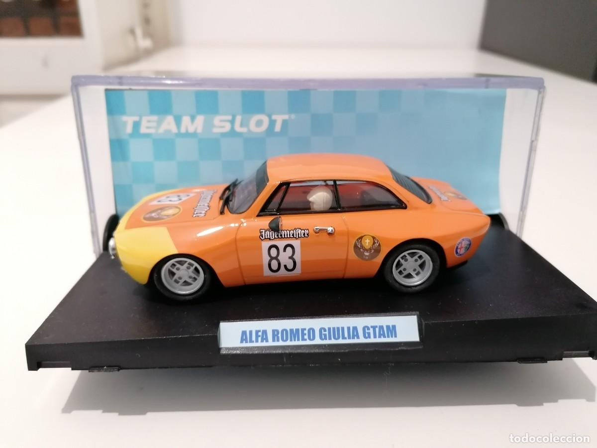 Slot Cars: Team Slot 1/32 11603 Alfa Romeo Giulia GTAM Jagermeister Resina Nuevo