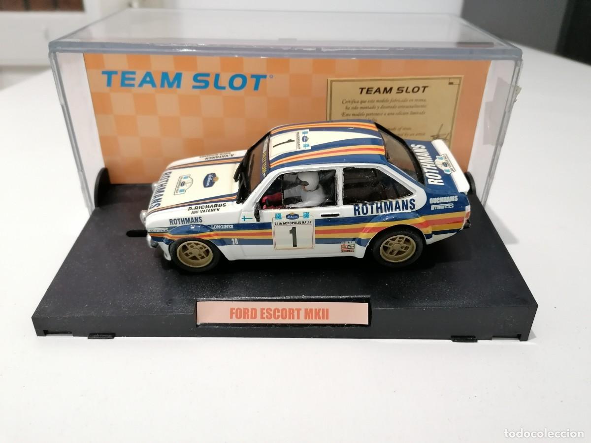 Slot Cars: Team Slot 74302 Ford Escort MkII Rothmans Resina Nuevo