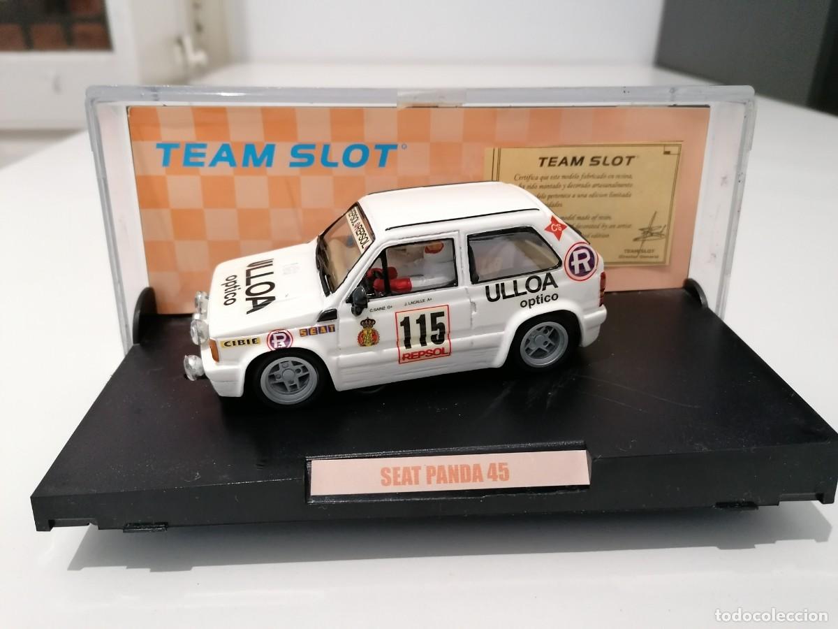 Slot Cars: Team Slot 1/32 72402 Seat Panda 45 Gr.2 Carlos Sainz Resina Nuevo