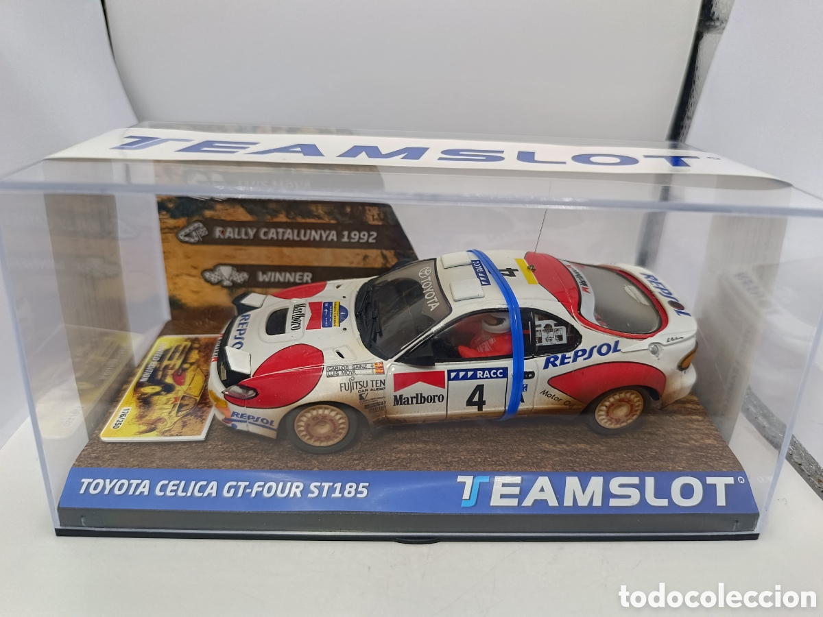 Slot Cars: TEAM SLOT TOYOTA CELICA GT4 ST185 CATALUNYA 1992 SAINZ A11702