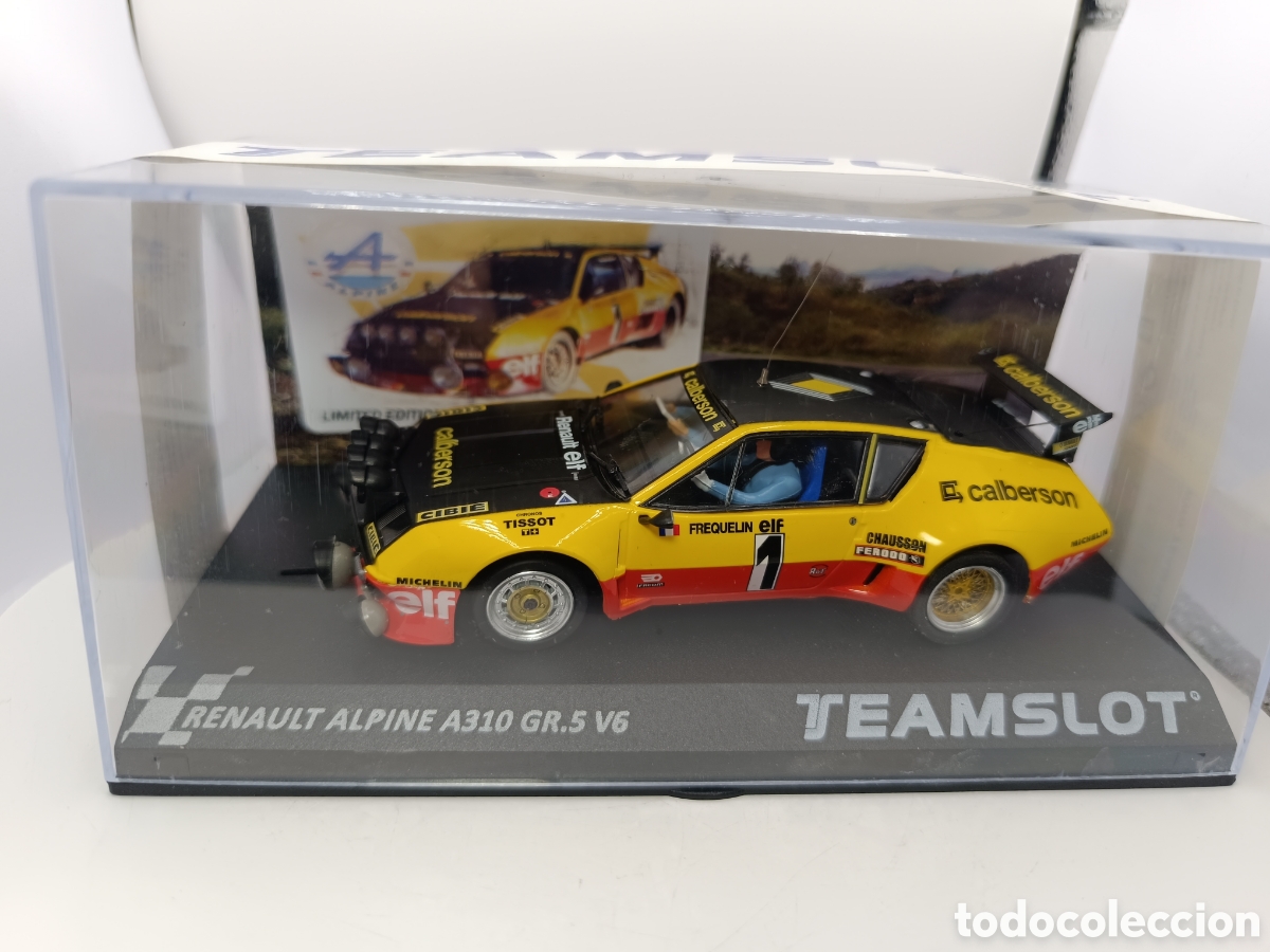 Slot Cars: TEAM SLOT RENAULT ALPINE A310 CALBERSON SRE20
